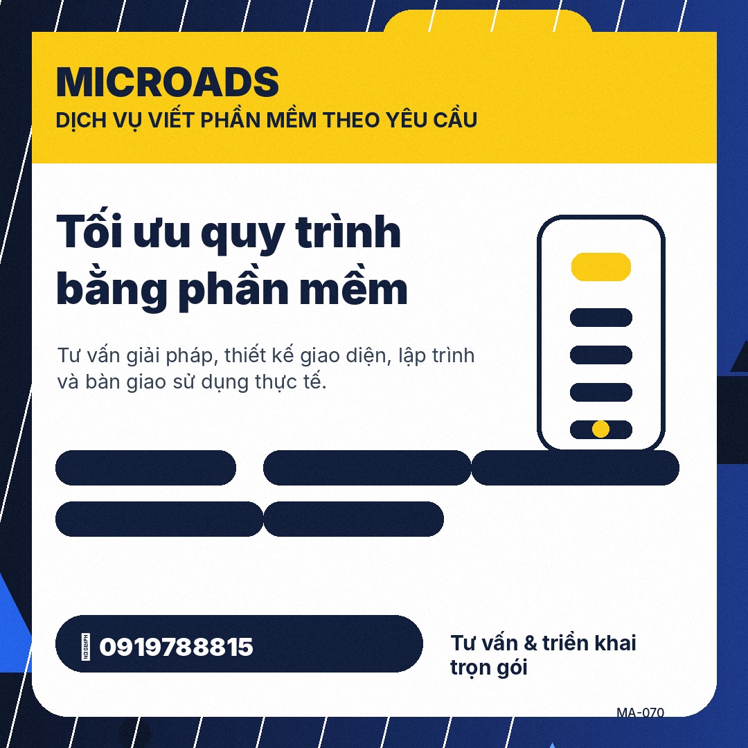 Phần mềm kế toán theo đặc thù doanh nghiệp thay vì gói chung chung