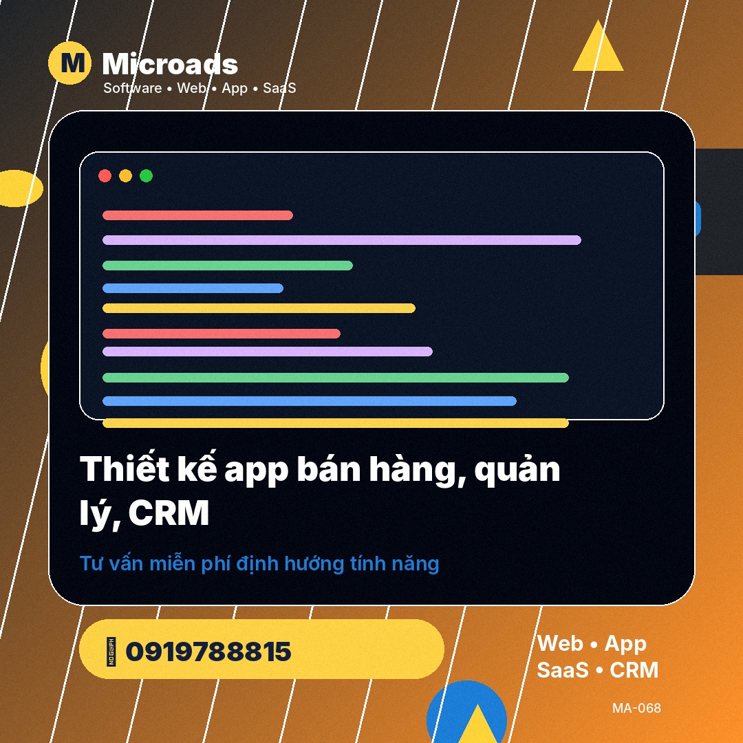 Phần mềm quản lý bảo hành và dịch vụ sau bán hàng