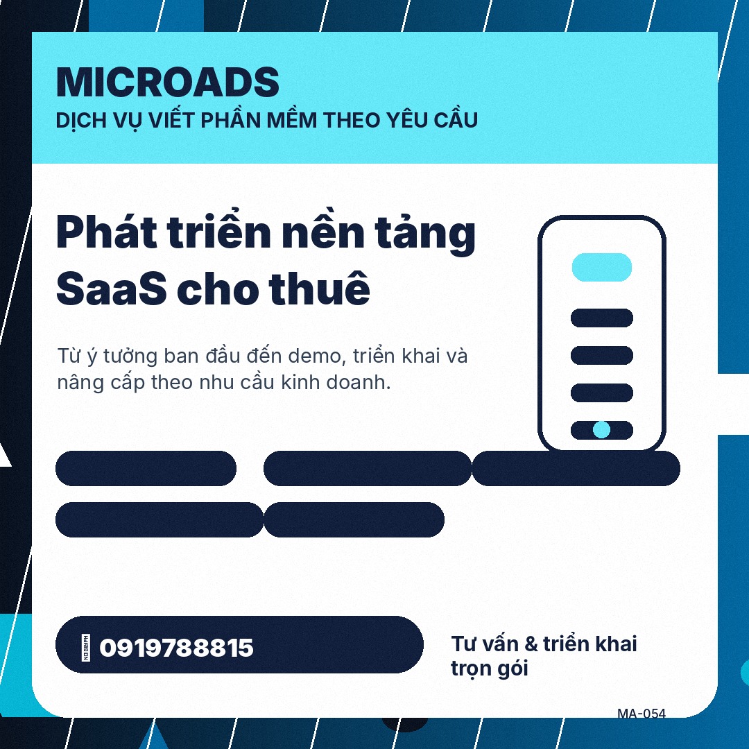 Phần mềm theo yêu cầu hay phần mềm đóng gói: chọn cho đúng nhu cầu